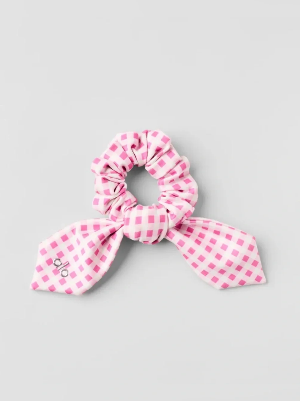 ALO Yoga Airlift GINGHAM Rhythm Scrunchie - NWT